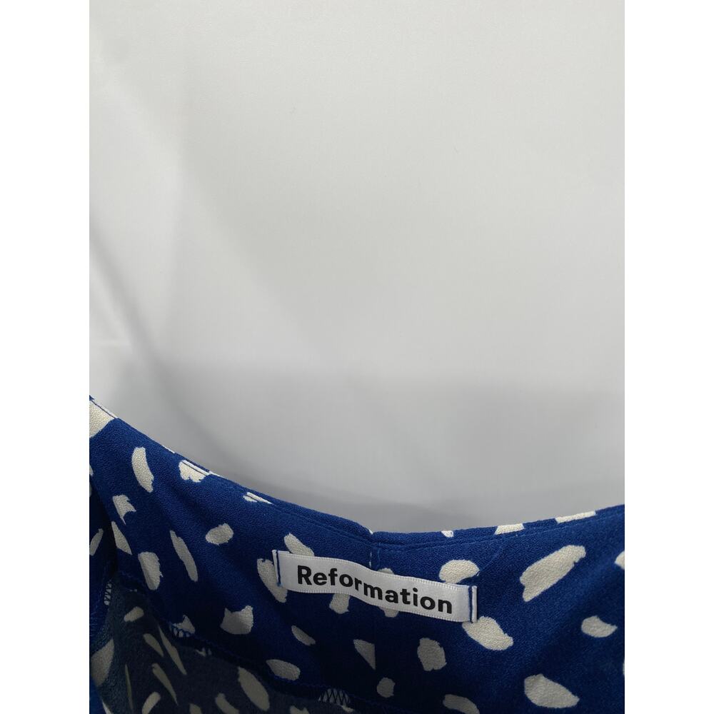 Reformation blue Crimini midi dress - Picture 4 of 5